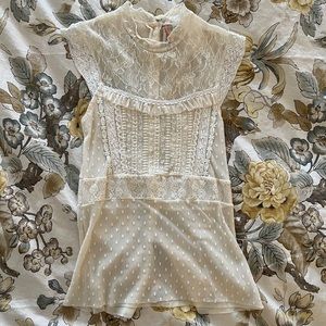 Anthropologie blouse size XS